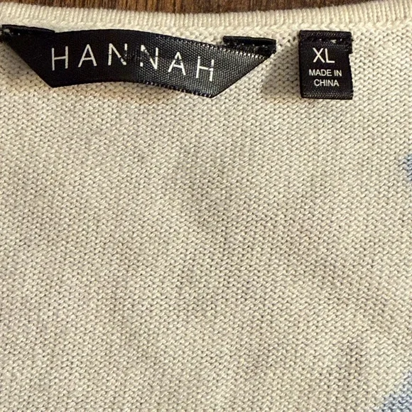 Hannah Blue Floral Cardigan - Picture 5 of 8